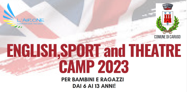 ENGLISH SPORT AND THEATER CAMP 2023