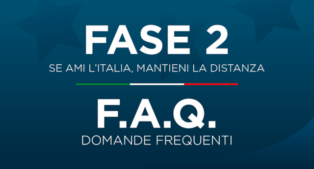 "FASE 2" DOMANDE FREQUENTI SULLE MISURE ADOTTATE DAL GOVERNO